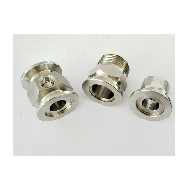 Sanitary Stainless Steel Vacuum Fittings KF25 to 1/4" NPT Male Adapter