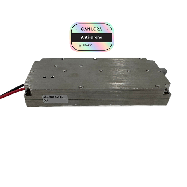 JF Portable 4500-4700MHz High Power 50W Anti-Drone Gun Modules Drone Detector Defense RF ICs 25-28V 1 Year Warranty