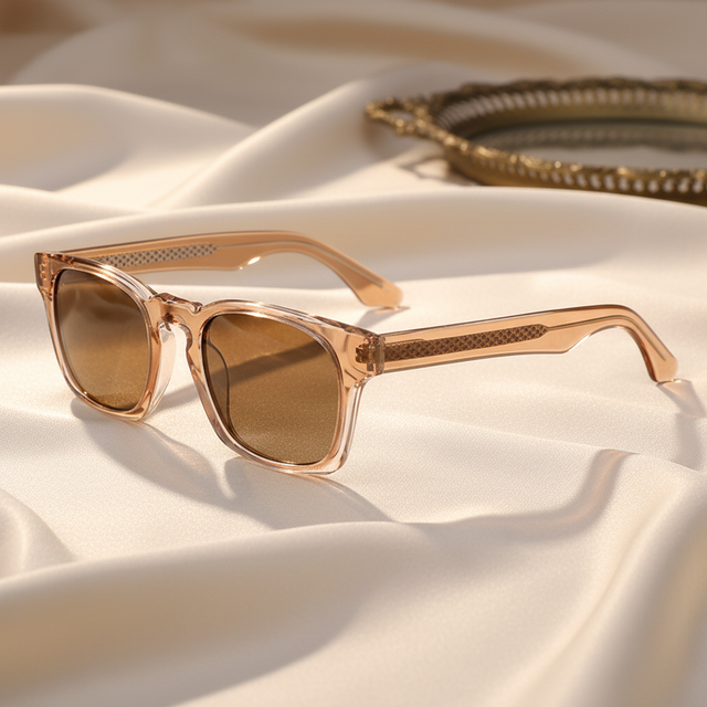New Arrival Customized Logo Europe and American High End Luxury vogue Thick Acetate Sunglasses Polarized for Mens Women