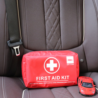 Trousse d'urgence de voiture MDR DIN 13164 de haute qualité trousse de premiers soins de voiture avec fournitures médicales d'urgence essentielles équipement d'autodéfense