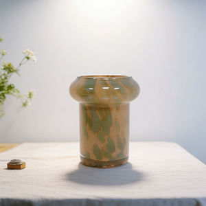 ของตกแต่งเทศกาลอีสเตอร์รูป<span class=keywords><strong>เห็ด</strong></span>แก้วเป่ามือสีรุ้งแบบแบน  พร้อมที่ใส่เทียน - Product Image 4