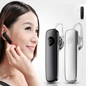 M165 Stereo Tai Nghe Tai Nghe Headphone Mini Bluetooth V4.1 Không Dây Handfree Với Microphone Cho iPhone Xiaomi Android Tất Cả Các Điện Thoại