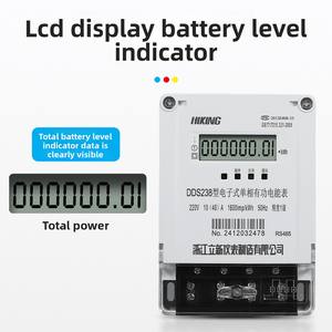 DDS238 Control de tarifa remota monofásica Medidor eléctrico <span class=keywords><strong>prepago</strong></span> Medidor de energía medidor de apartamento - Product Image 3