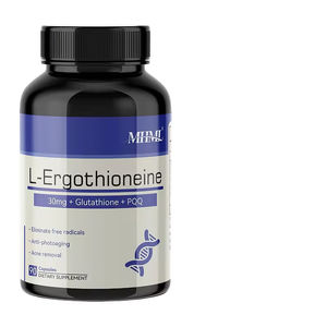 OEM fabrikant eigen merk 30mg ergothioneïne capsules met glutathion en PQQ - Product Image 3
