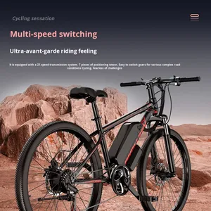 Bicicleta Eléctrica de Montaña y Ciudad ZXC13 con Batería en el Tubo Inferior - Product Image 3