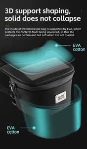 <span class=keywords><strong>ROCKBROS</strong></span>-<span class=keywords><strong>Bolsa</strong></span> de transporte de almuerzo para motocicleta eléctrica recreativa, <span class=keywords><strong>bolsa</strong></span> para <span class=keywords><strong>manillar</strong></span> delantero con cubierta de lluvia táctil para teléfono - Product Image 2
