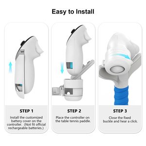 <span class=keywords><strong>AMVR</strong></span> racchetta da Ping Pong Paddle impugnatura racchetta da Ping Pong per giocare a Tennis da tavolo undici per Meta Quest 3 - Product Image 4