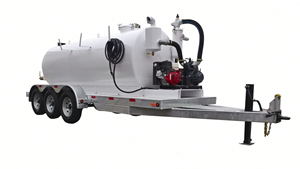 Camion di aspirazione delle acque reflue sottovuoto per materiale a secco con serbatoio rotondo 12 m3 da montare su camion o rimorchio - Product Image 4