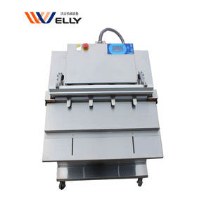 Comercial totalmente automático carne seca fecha Palma repollo frutas y verduras pequeña máquina de envasado al vacío para la venta - Product Image 1