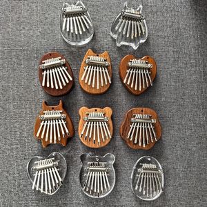 High Quality 8 Tone <b>Mini</b> Kalimba Solid Wood Portable Craft Finger <b>Piano</b> - Product Image 4