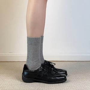 Zapatos Oxford de Piel Auténtica Negros con Cordones, Punta Redonda, Transpirables, para Caminar, para Mujer, para Todas las Temporadas, Color Sólido - Product Image 4