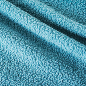 100% Polyester Sherpa Softy Thermal Fleece <strong>Coat</strong> Winter Anti-Static Jacket Knit Fabric Soft Cozy 300gsm Heavyheight for Girls - Product Image 3