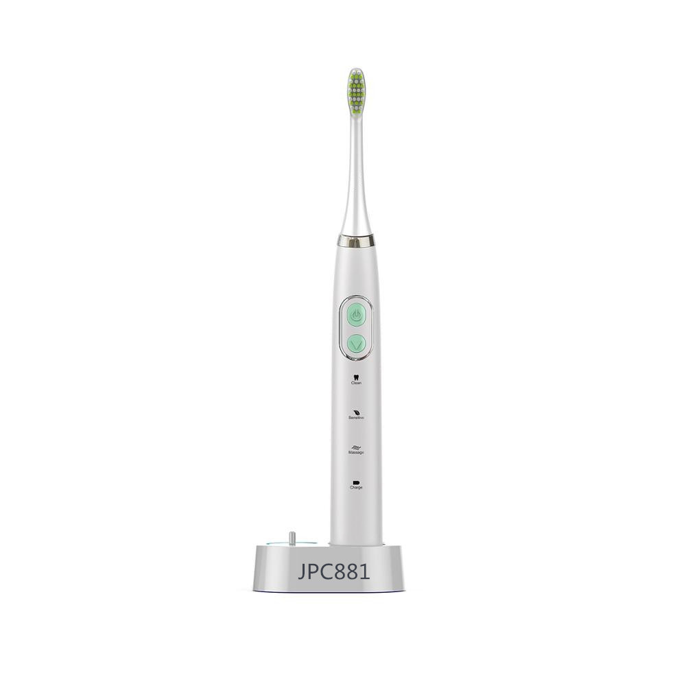 Personalizado cepillo de dientes eléctrico de 5 modos eléctrico cepillo de dientes sónico recargable para dama