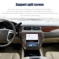 Écran tactile de divertissement arrière de 12,1 pouces, CarPlay, GPS, navigation, autoradio stéréo pour GMC Yukon Chevrolet Suburban Tahoe 2007-2014