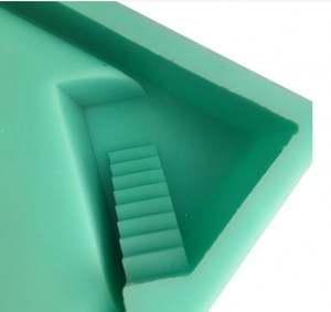 Stampo in Silicone 2020 caldo quadrato in calcestruzzo con scale di fiori Desktop muschio Bonsai <span class=keywords><strong>cemento</strong></span> vaso stampo - Product Image 2