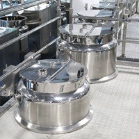 Mélangeur émulsifiant homogénéisant sous vide grande mayonnaise industrielle faisant la machine