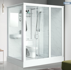 Módulo de <span class=keywords><strong>Baño</strong></span> <span class=keywords><strong>Prefabricado</strong></span>, Cuarto de Ducha Integrado, <span class=keywords><strong>Baño</strong></span> Modular Completo Todo en Uno - Product Image 2