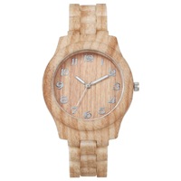 Montre-bracelet unisexe en silicone à motif bambou, style bois de santal, numérique, créative, anti-acier, bracelet tendance, quartz 40mm, best-seller AliExpress