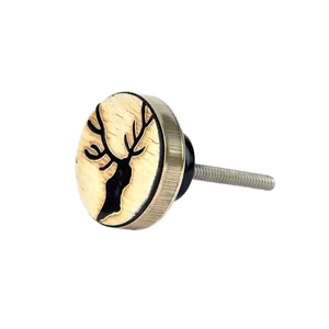 Natural Bone Door Knob Drawer Handle Versatile Furniture Accessories for Bedroom Outdoor Home Bar Top Selling Stylish Design for - Product Image 1