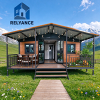 Maison conteneur extensible RELYANCE, design de luxe, vente chaude, utilisée pour bureau et habitation, structure en acier, design moderne
