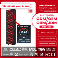 IDEATHERAPY Taille moyenne 1200W 630-850nm Thérapie par lumière rouge et infrarouge LED Machine de thérapie par lumière rouge Thérapie par lumière rouge