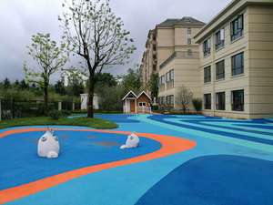 Gruanules de EPDM de superficie de parque infantil de seguridad de grado alimenticio para suelos deportivos, azul cielo FLB303 de <span class=keywords><strong>FN</strong></span>-CY-2507138 - Product Image 2