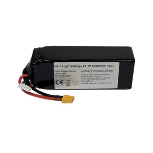 מתח גבוה אולטרה-lihv 6s 23.1v <span class=keywords><strong>8700mah</strong></span> 804g hv <span class=keywords><strong>lipo</strong></span> מזל "ט סוללה ליפן סוללה 100c <span class=keywords><strong>lipo</strong></span> עבור fpv רחפנים uv - Product Image 2