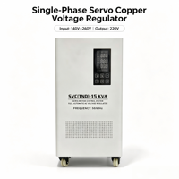 Régulateur de tension automatique AVR 15 KVA monophasé avec logo personnalisé