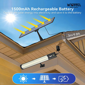 Luces Solares para Exteriores con Control Remoto, 1 a 2 Lámparas LED Colgantes para Jardín, Patio, Paisaje y Camping - Product Image 4