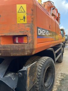 Doosan-Excavadora de ruedas de 21 toneladas, con caja de cambios y bomba de componentes básicos, de segunda mano, Doosan - Product Image 5