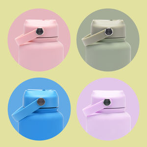 Termo Portátil de Acero Inoxidable de 1000ml con Doble Pared Aislada al Vacío, Tapa Ecológica, Seguro para Agua Hirviendo, Estilo Americano - Product Image 4