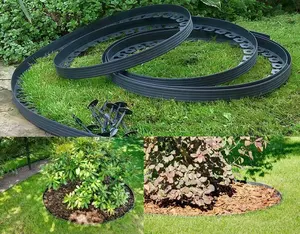 Factory Direct Selling Plastic Flexible Garden Plastic Lawn Edging For Landscaping