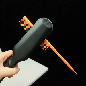 Nouveau peigne à cheveux en plastique salon de coiffure Tony antistatique en Fiber de carbone peigne à cheveux ensemble Salon Designer style outils de coupe - Product Image 2