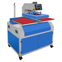 Nouvelle presse à chaud hydraulique automatique double station grand format A3 (40x60 cm) pour vêtements et t-shirts, haute pression, pour sublimation