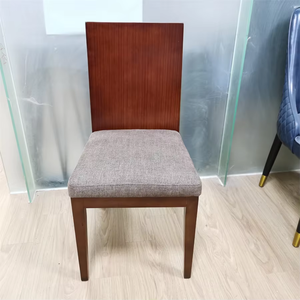 Chaises de salle à manger en bois au design moderne et contemporain, fauteuils de salle à manger en rotin - Product Image 2