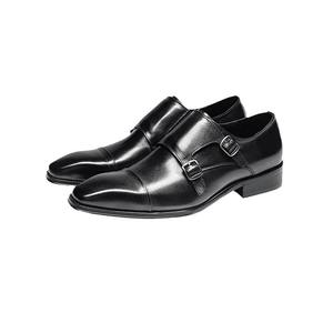 Chaussures officielles personnalisées - Construction Goodyear Welt - Bout carré - À enfiler - Antidérapantes - Respirantes - Tenue de bureau formelle - Chaussures pour hommes - Product Image 4