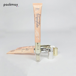 Tube souple électrique vibrant pour crème contour des yeux 20 ml, nouveau design avec interrupteur marche/arrêt, emballage en tube souple PE. - Product Image 2