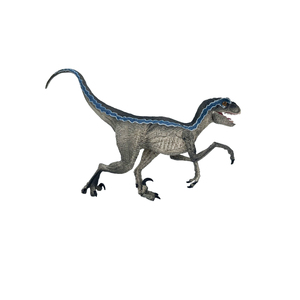 <span class=keywords><strong>Juguete</strong></span> de Dinosaurio de PVC, Realista y Ecológico, Figura de <span class=keywords><strong>Velociraptor</strong></span> Azul a Escala 1/60, Certificado por ASTM, Maternidad Temprana, OEM ODM - Product Image 2