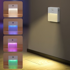 ไฟกลางคืนเซ็นเซอร์ตรวจจับความเคลื่อนไหว, ไฟติดผนัง LED แบบชาร์จ USB, ไฟตู้แม่เหล็กไร้สาย, เหมาะสำหรับห้องนอน - Product Image 2