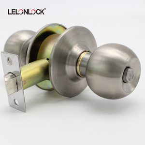 Kunci Pintu Interior Model Modern dengan Kenop Bola, Tahan Lama, Bahan SS304, Versi Berkunci/Tanpa Kunci, <span class=keywords><strong>Deadbolt</strong></span> - Product Image 6