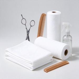 Toallas desechables higiénicas de un solo uso de 50-120 g/m², toallas de un solo uso de tamaño personalizado para peluquería y salón de belleza - Product Image 1