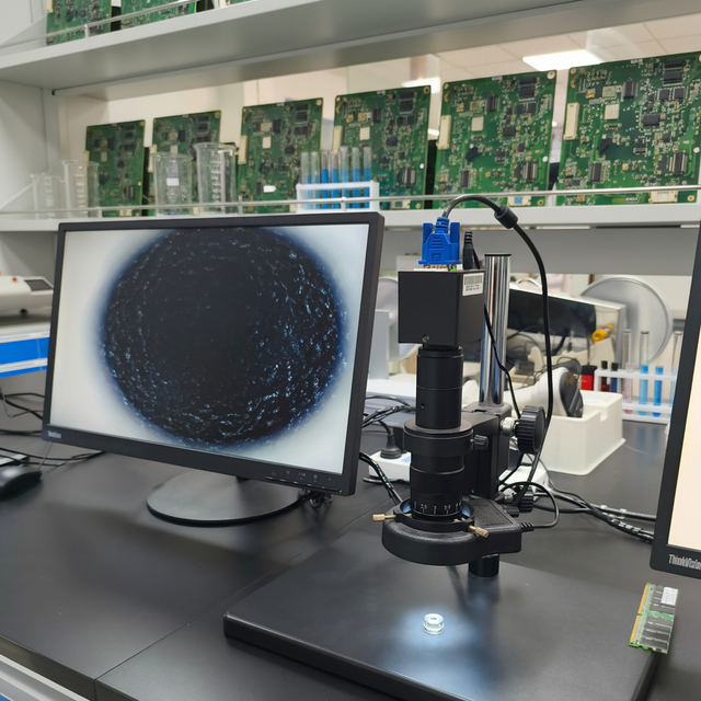 Electron Microscope with LED Display and Video Adapter for Phone PCB Soldering Repair