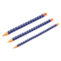 Tuyau d'eau de liquide de refroidissement de vente en Nylon chaud Tube de tuyau de refroidissement en plastique réglable Flexible bleu