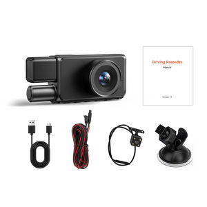 Telecamera DVR per Auto a 3 Canali con Registrazione in Loop - 720P, Schermo IPS da 2 Pollici, Registratore di Guida - Product Image 3