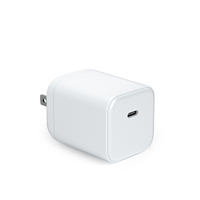 Adaptador de Carga Súper Rápida GaN Mini Plegable ETL FCC 65W C para Laptop de 17 Pulgadas/USB-C, Portátil, de Viaje, con Enchufe para EE. UU., UE y Reino Unido