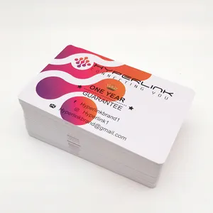 Carte de certificat d'authenticité en plastique à impression personnalisée avec panneau de signature