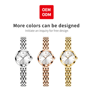 <span class=keywords><strong>Montre</strong></span> pour <span class=keywords><strong>femme</strong></span> OEM 9992, quartz, simple, élégante, dorée, <span class=keywords><strong>montre</strong></span>-bracelet pour <span class=keywords><strong>femme</strong></span>, étanche, acier inoxydable - Product Image 3