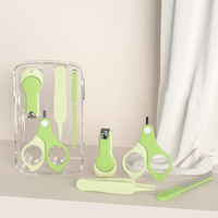 Vente en gros Ensemble coupe-ongles pour bébé Soins des ongles pour bébé Soins personnels Tondeuse Manucure Coupe-ongles pour bébé Ensemble de voyage
