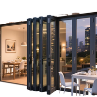 Portes pliantes insonorisées pour les développeurs immobiliers et les entrepreneurs en construction