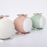 Vente en gros de petite veilleuse mignonne bon marché pour cadeau de bébé et enfant, veilleuse à DEL en forme d'avion à chargement USB